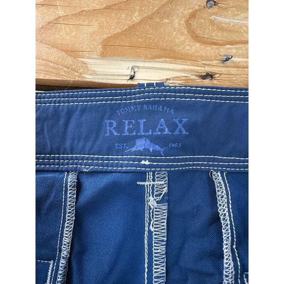 Tommy Bahama Cargo Swim Shorts Size 32 Men’s Blue - Picture 3 of 10